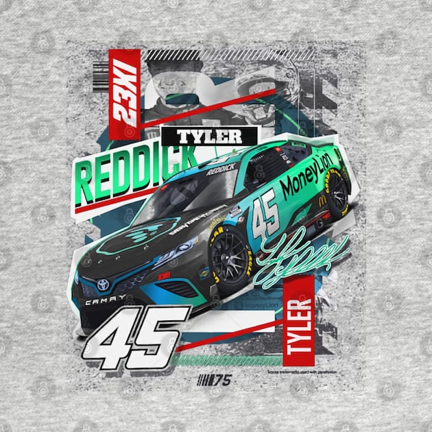 Tyler Reddick 23XI Pit Stop by art.Hamdan